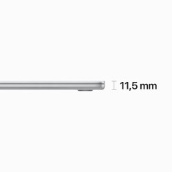 15 MacBook Air M2 256GB Plata