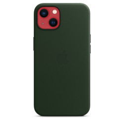 Funda Cuero iPhone 13 Verde