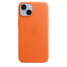 Funda MagSafe Cuero iPhone 14 Naranja