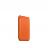 Cartera Cuero MagSafe iPhone Naranja