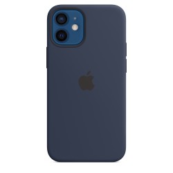 Funda Silicona iPhone 12 Mini Azul