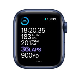 Watch 6 GPS Celular 40 Aluminio Azul
