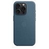 Funda tejido fino iPhone 15 Pro Azul