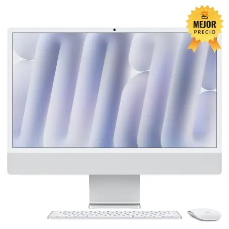 iMac 24 Retina 4.5K M4 256GB Plata