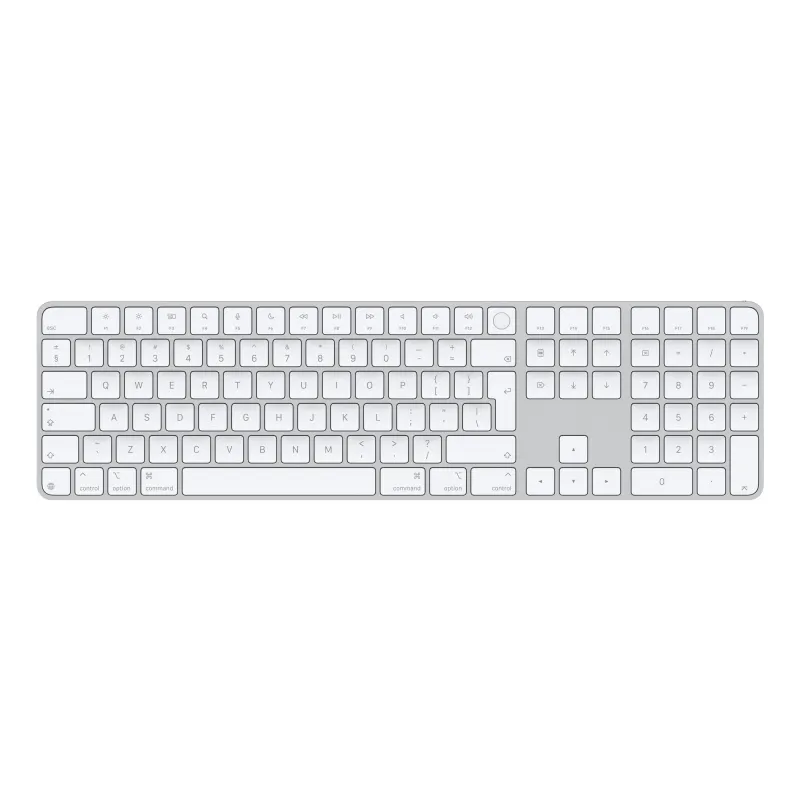 Magic Keyboard Blanco Touch ID y Teclado Numérico – Inglés