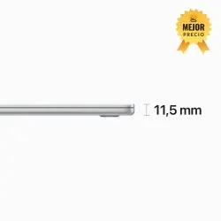 MacBook Air 15 M2 256GB Plata