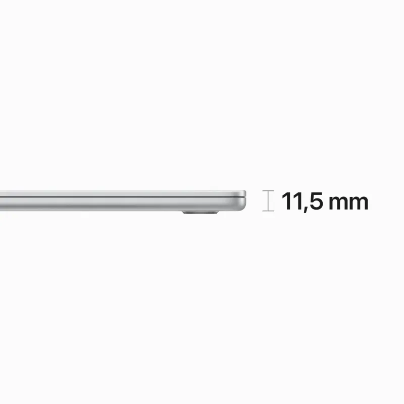 MacBook Air 15 M2 256GB Plata