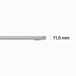 MacBook Air 15 M2 256GB Plata 5
