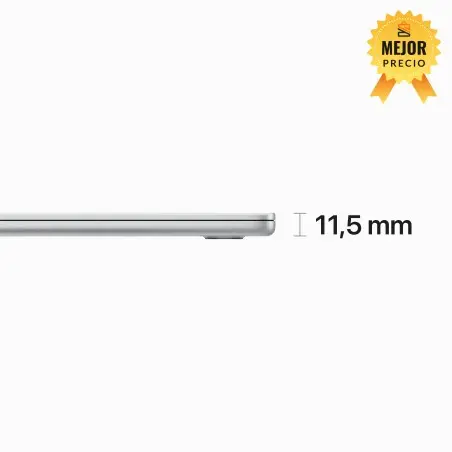 MacBook Air 15 M2 256GB Plata
