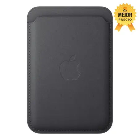 Cartera iPhone Trenzado Fino Negro