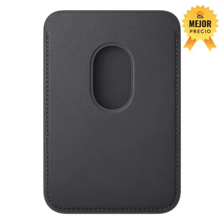 Cartera iPhone Trenzado Fino Negro