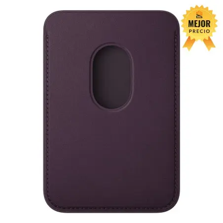 Cartera iPhone Trenzado Fino Mora