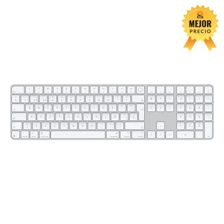 Magic Keyboard Blanco Touch ID y Teclado Numérico – Español