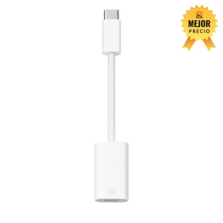 Adaptador de USB-C a conector Lightning