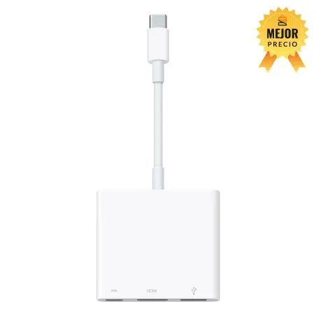 Adaptador multipuerto de USB-C a AV digital