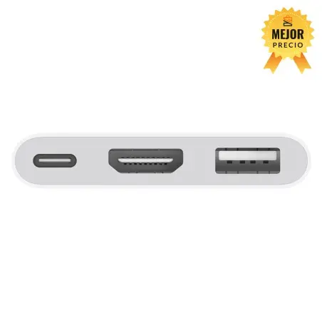Adaptador multipuerto de USB-C a AV digital