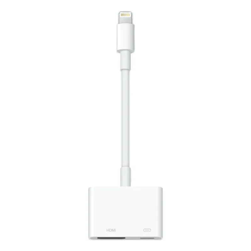 Adaptador de conector Lightning a AV digital