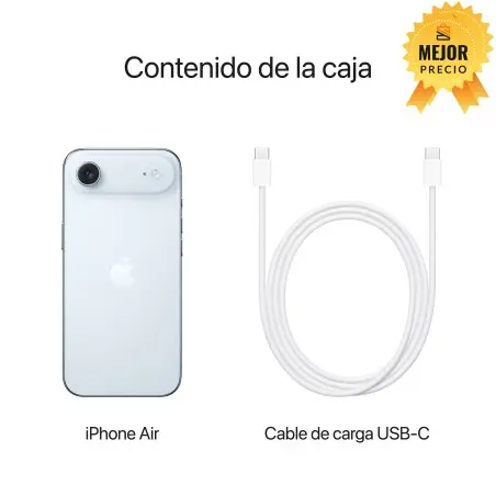 🎁 El regalo perfecto iPhone Air 256GB Azul cielo 