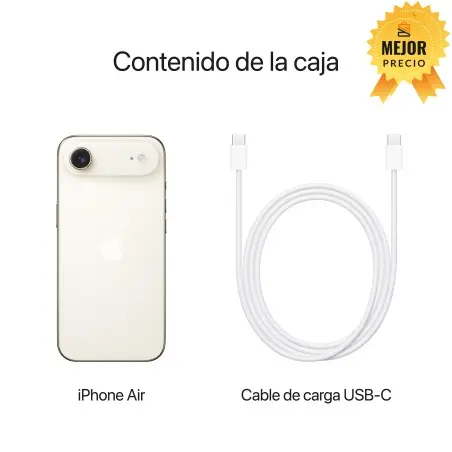 🤑Rebajas iPhone Air 512GB Dorado claro 