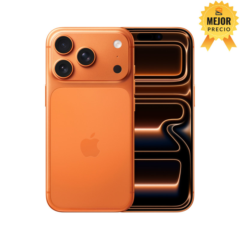iPhone 17 Pro naranja cósmico