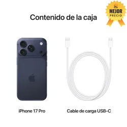 iPhone 17 Pro 512GB Azul oscuro | ShopDutyFree.es 3