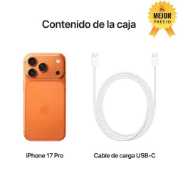 iPhone 17 Pro 1TB Naranja cósmico | ShopDutyFree.es 4