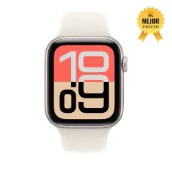 🤑Rebajas Watch SE 3 44 mm Blanco estrella correa deportiva M/L 