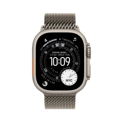 🤑Rebajas Watch Ultra 3 Cell 49mm Titanio Natural Correa Milanese L 