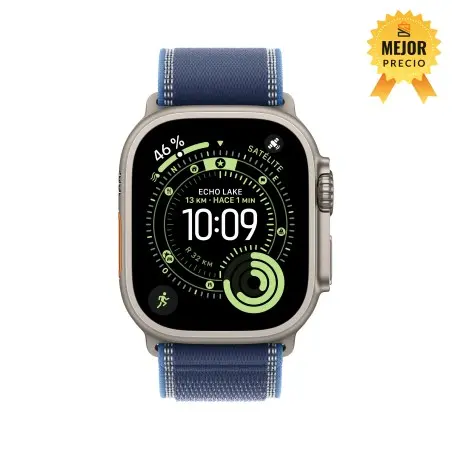 🤑Rebajas Watch Ultra 3 Cell 49mm Titanio Natural Correa azul brillante S/M 