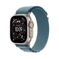 🤑Rebajas Watch Ultra 3 Cell 49mm Titanio Natural Correa Loop Alpine azul claro L  2