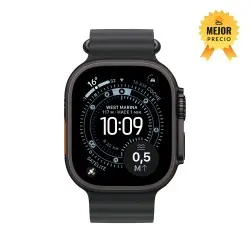 🤑Rebajas Watch Ultra 3 Cell 49mm Titanio Negro Correa ocean negro 