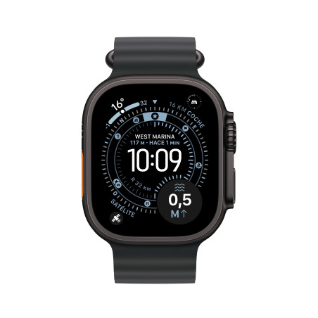 🤑Rebajas Watch Ultra 3 Cell 49mm Titanio Negro Correa ocean negro 