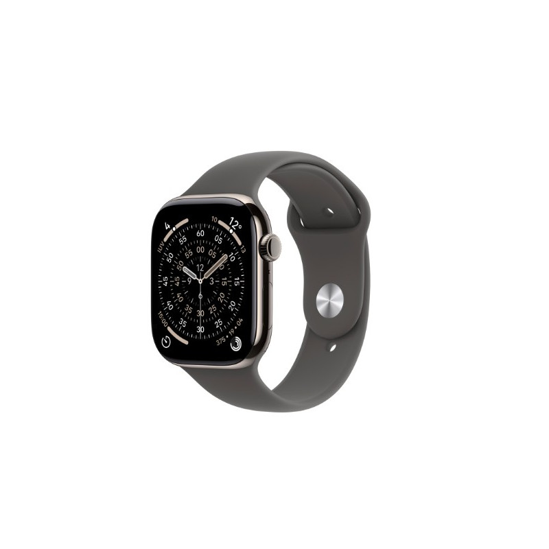 🤑Rebajas Watch 11 Cell 46mm Natural Correa deportiva gris piedra S/M 