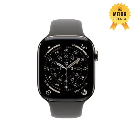 🤑Rebajas Watch 11 Cell 46mm Natural Correa deportiva gris piedra M/L 