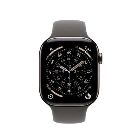 🤑Rebajas Watch 11 Cell 42mm Natural Correa deportiva gris piedra S/M 