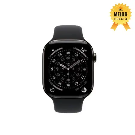 🤑Rebajas Watch 11 Cell 42mm Pizarra Correa deportiva negra M/L 