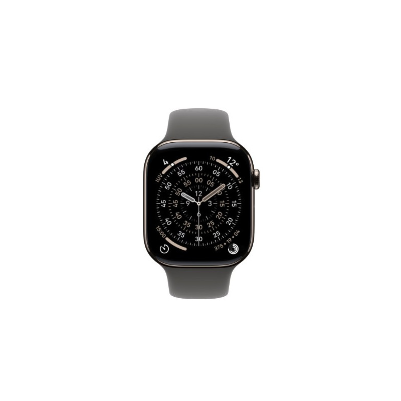 🤑Rebajas Watch 11 Cell 42mm Natural Correa deportiva gris piedra M/L 