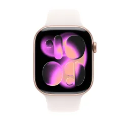 Watch 11 46 mm Oro rosa Correa deportiva blanco estrella M/L 2