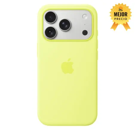 🤑Rebajas Funda iPhone 17 Pro Max MagSafe Amarillo Neón 