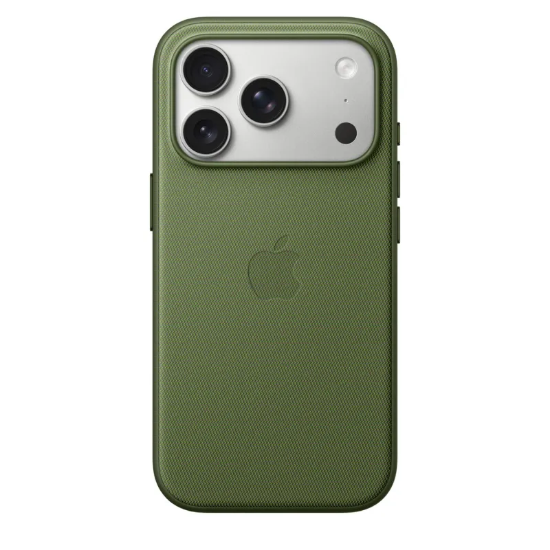 Funda MagSafe  iPhone 17 Pro Trenzado técnico Verde
