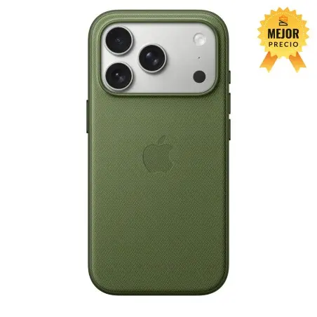 🤑Rebajas Funda MagSafe iPhone 17 Pro Trenzado técnico Verde 