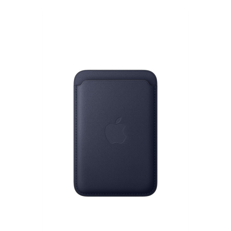 🤑Rebajas Cartera de trenzado fino con MagSafe para el iPhone Azul Marino 