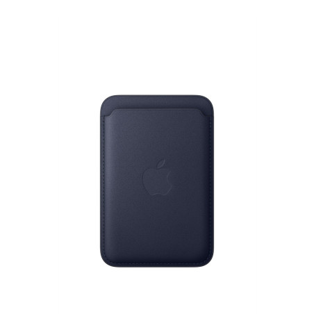 🤑Rebajas Cartera de trenzado fino con MagSafe para el iPhone Azul Marino 