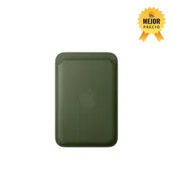 🤑Rebajas Cartera de trenzado fino con MagSafe para el iPhone Musgo 