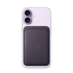Cartera de trenzado fino con MagSafe para el iPhone Negro 2