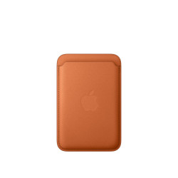 🤑Rebajas Cartera de trenzado fino con MagSafe para el iPhone- Naranja Zorro 