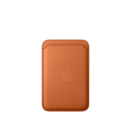 🤑Rebajas Cartera de trenzado fino con MagSafe para el iPhone- Naranja Zorro 