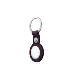 🤑Rebajas Llavero trenzado fino AirTag Púrpura noche 