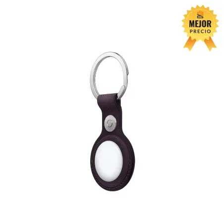 🤑Rebajas Llavero trenzado fino AirTag Púrpura noche 