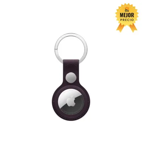 🤑Rebajas Llavero trenzado fino AirTag Púrpura noche 